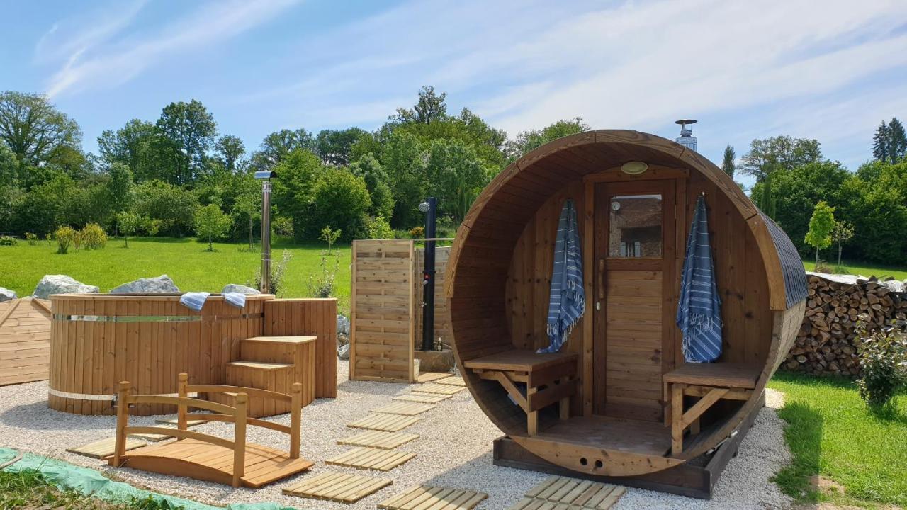 Gite La Grange De Jeanne Villa Rancon Exteriör bild